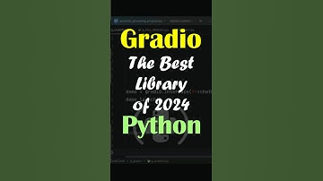Gradio Library-Interfaces for your Machine Learning Models !