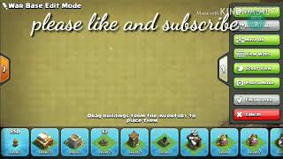 Clash of clans town hall 3 setup