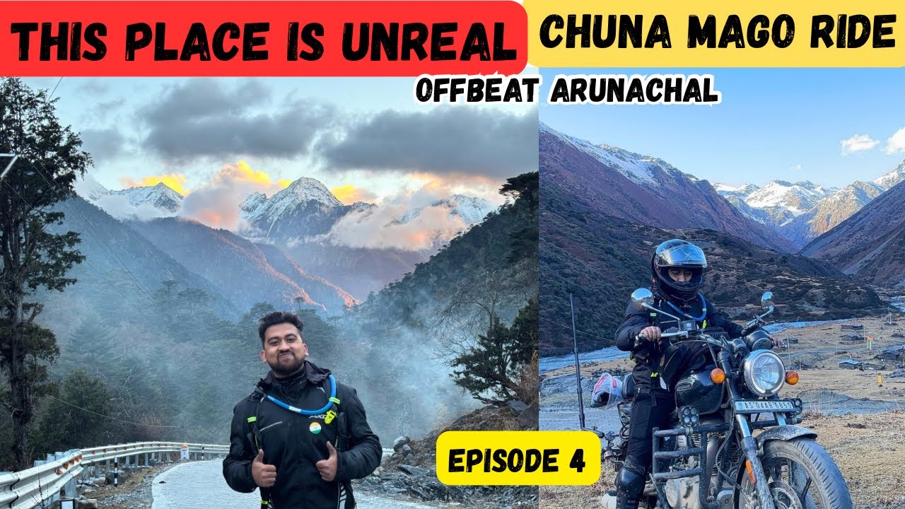 This place is Unreal | Chuna Mago Bike Ride Offbeat Arunachal Pradesh| Exploring Chuna Mago valley