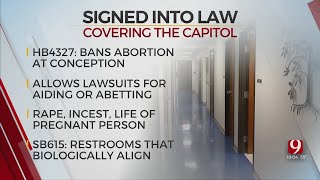 Gov. Stitt Signs Bill Banning Abortion From The Point Of Fertilization