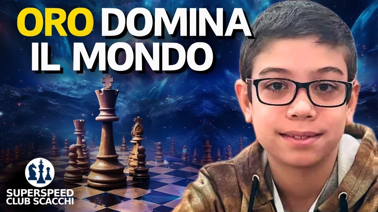 FAUSTINO ORO A 10 ANNI CONQUISTA IL MONDO