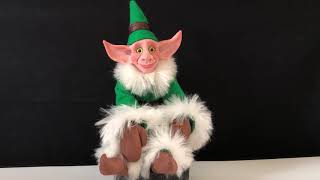 Santa's Christmas Elf Puppet Doll - by Folor's Fantasy