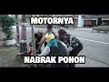 Pak bhabin kecelakaan  pak bhabin polisi motret