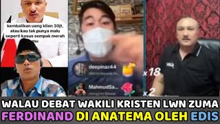 Walau Pernah Debat Wakili Kristen Lawan Bg.Zuma, Edis Fitnah Ferdinand Hutahaean itu Islam