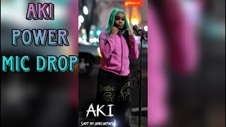 Aki - Power Mic Drop Official Video Dir. Horchatafilmz