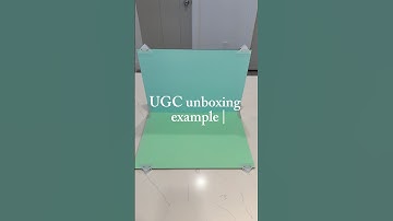 UGC unboxing example ✨