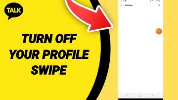 How To Turn Off Your Profile Swipe On Kakao Talk App