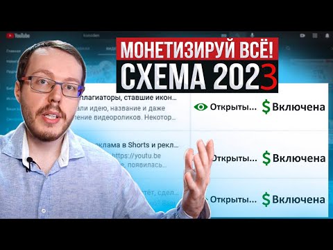 Как монетизировать любой контент на YouTube? Схема 2021