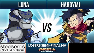 Luna vs HardyMJ - Losers Semi-Final - SteelSeries Invitational 2022 - NA 1v1
