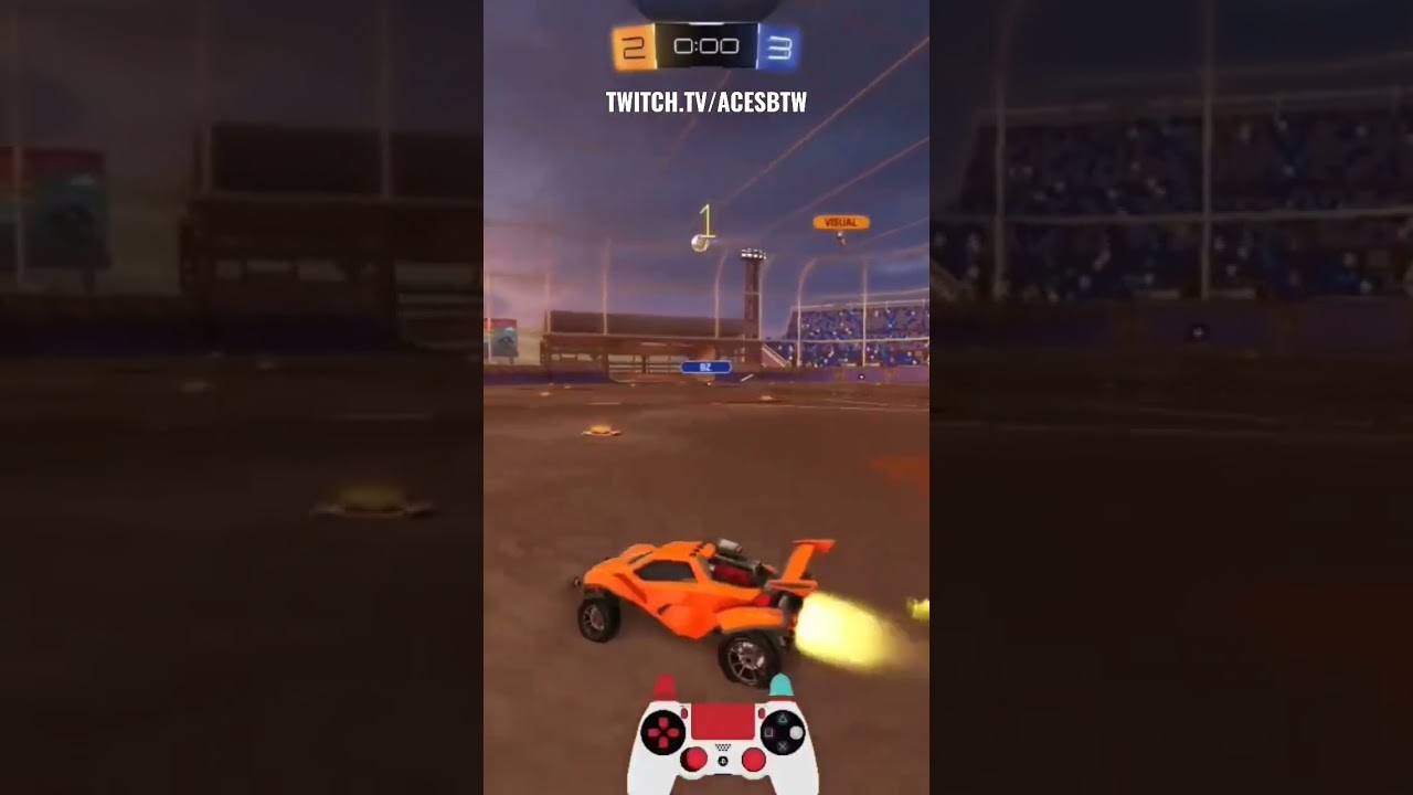This is Rocket League! 