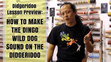 How to make the Dingo Wild Dog sound on the didgeridoo - Didgeridoo Lesson Preview