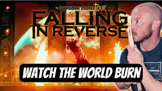 Drummer Reacts To - Falling In Reverse Watch The World Burn FIRST TIME HEARING
