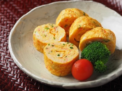 カニカマ卵焼き