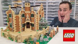 Custom LEGO Haunted Manor Review!!