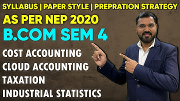 Syllabus and Paper Style | B Com Sem 4 | Preparation Strategy | By Suresh Sir