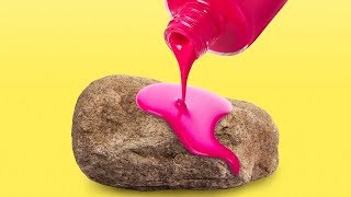 20つの特別な石クラフトのアイディアとハック