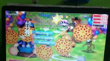 Fighting Browboy in FNaF World