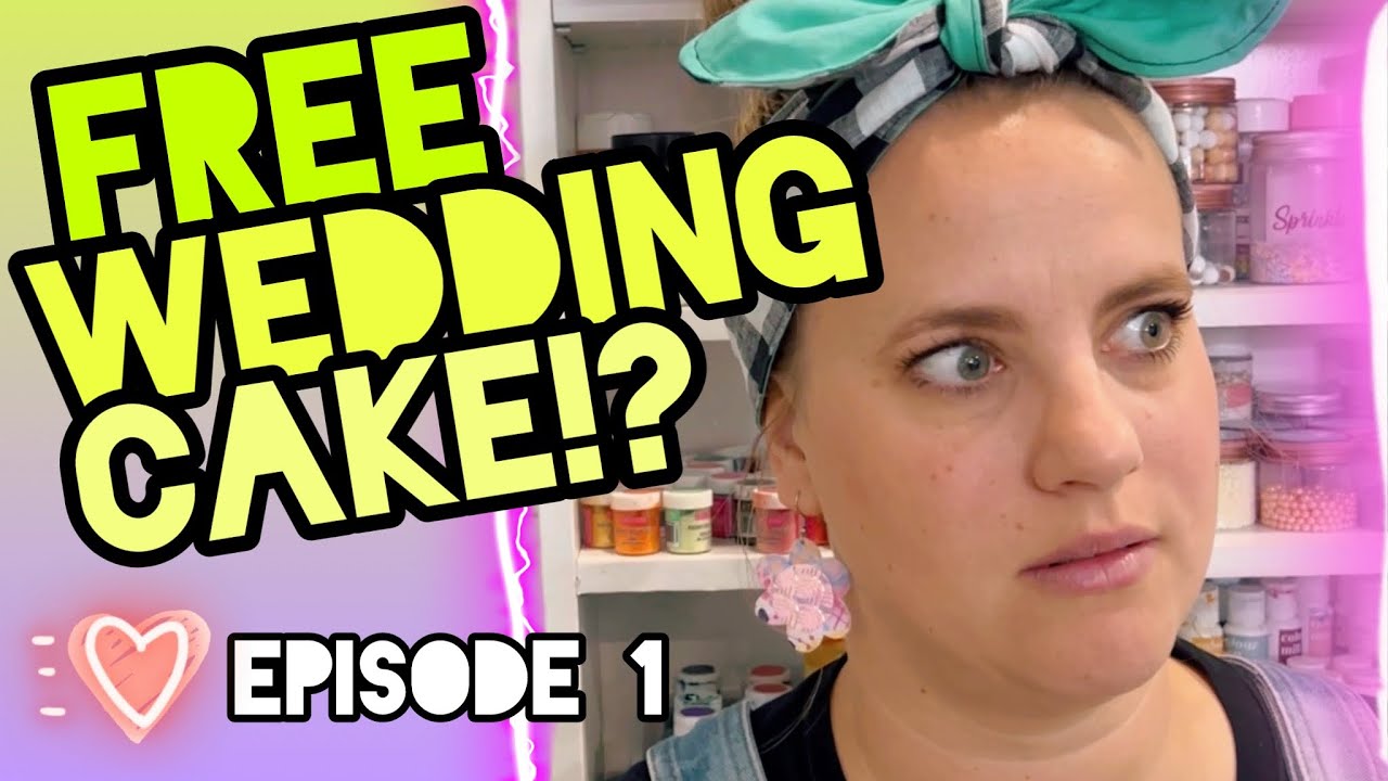 FREE surprise wedding cake! From design, to decoration to delivery! (Ep1)