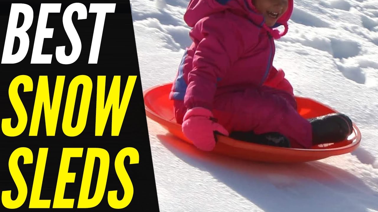 TOP 5 Best Snow Sleds 2022 Enjoy The Snow Days! YouTube