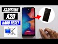 How To Hard Reset Samsung A20 Without Pc | Samsung A20 Forgotten Pattern Password Pin Lock