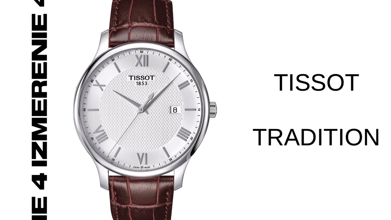 Обзор 4 Измерение TISSOT TRADITION арт. T063.610.16.038.00