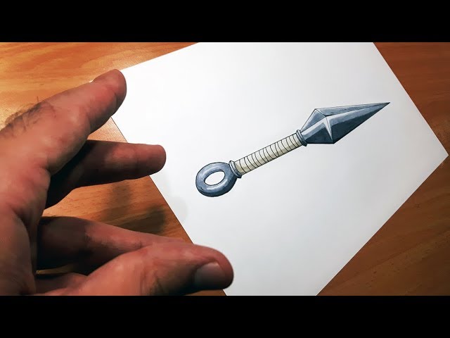 Kunai drawing Kunai sketch #kunai #kunaidrawing #kunaisketch #drawing  #sketch