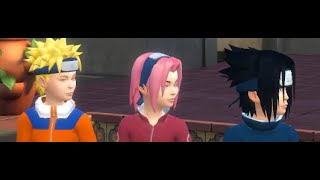 Naruto, Sakura, Sasuke & Kakashi Sims 4 Episode 1 - preview