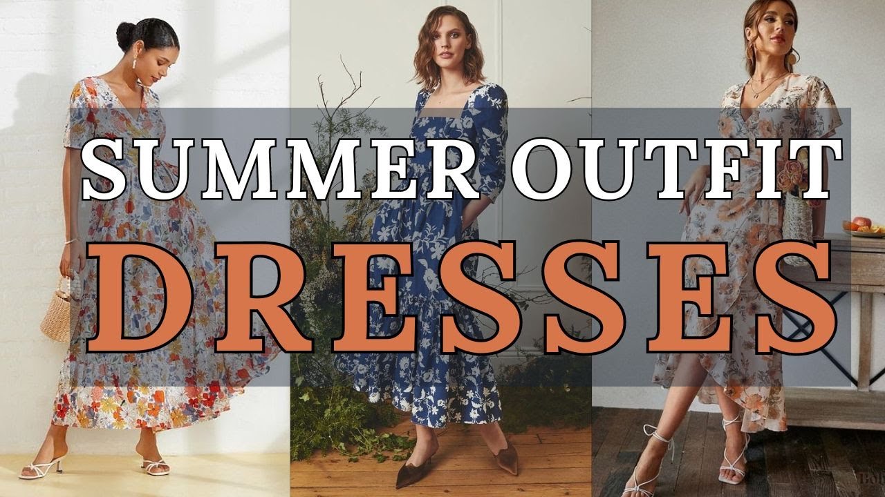 Floral Print Dresses: Perfect Summer Outfits for 2024 - YouTube