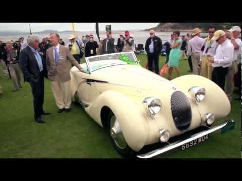 Pebble Beach 2012: 1938 Talbot Lago Convertible - Jay Leno's Garage