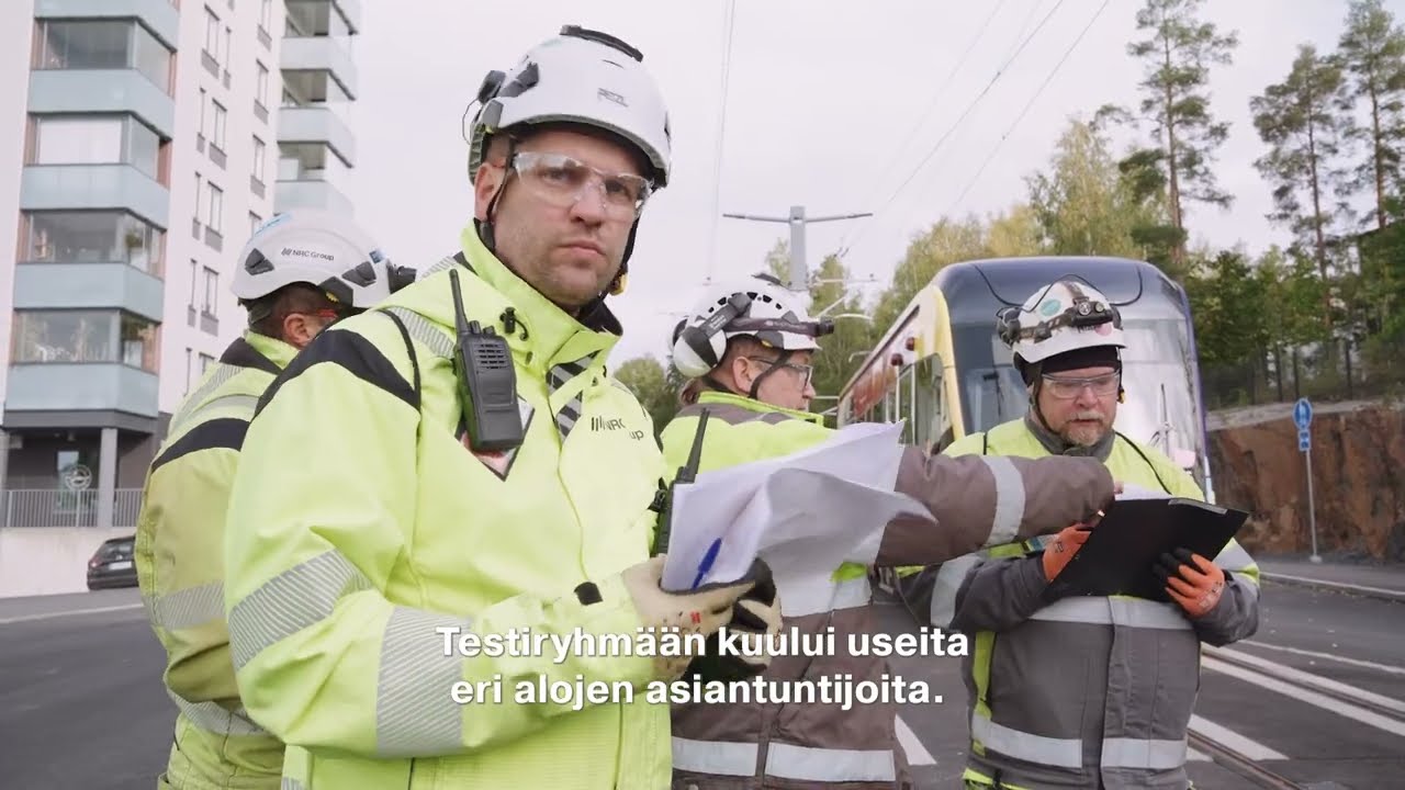 Lentävänniemen koeajot syksyllä 2024