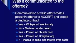 Comments on Chapter 2 Contracts