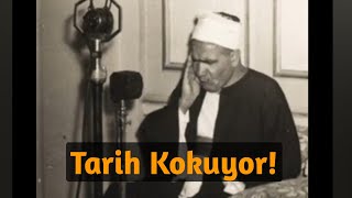 Tarih Kokuyor Şeyh Muhammed Ukaşe Hicr Suresinden Kendine Has Tavrı İle Okuyor.