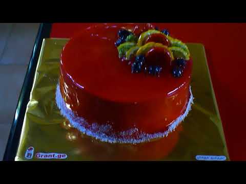 ხილის დეკორატიული ტორტები. შეკვეთა: 593 756 700, \"გრანტის ტორტები\"