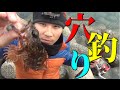 穴釣りでヤツが釣れたから食ってみる！#1