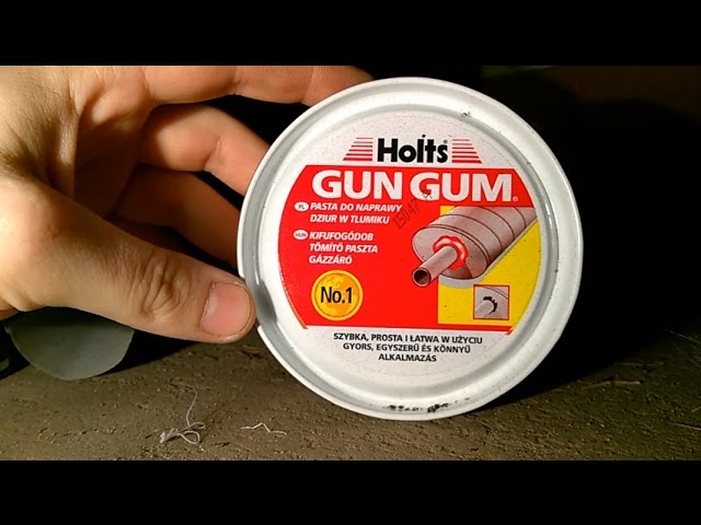 Holts Gun Gum Deutsche - Auspuffreparatur 