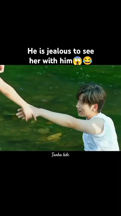 He is jealous to see her with him😂😱💕Liars in love 💜💕#youtubeshorts #shorts #short
