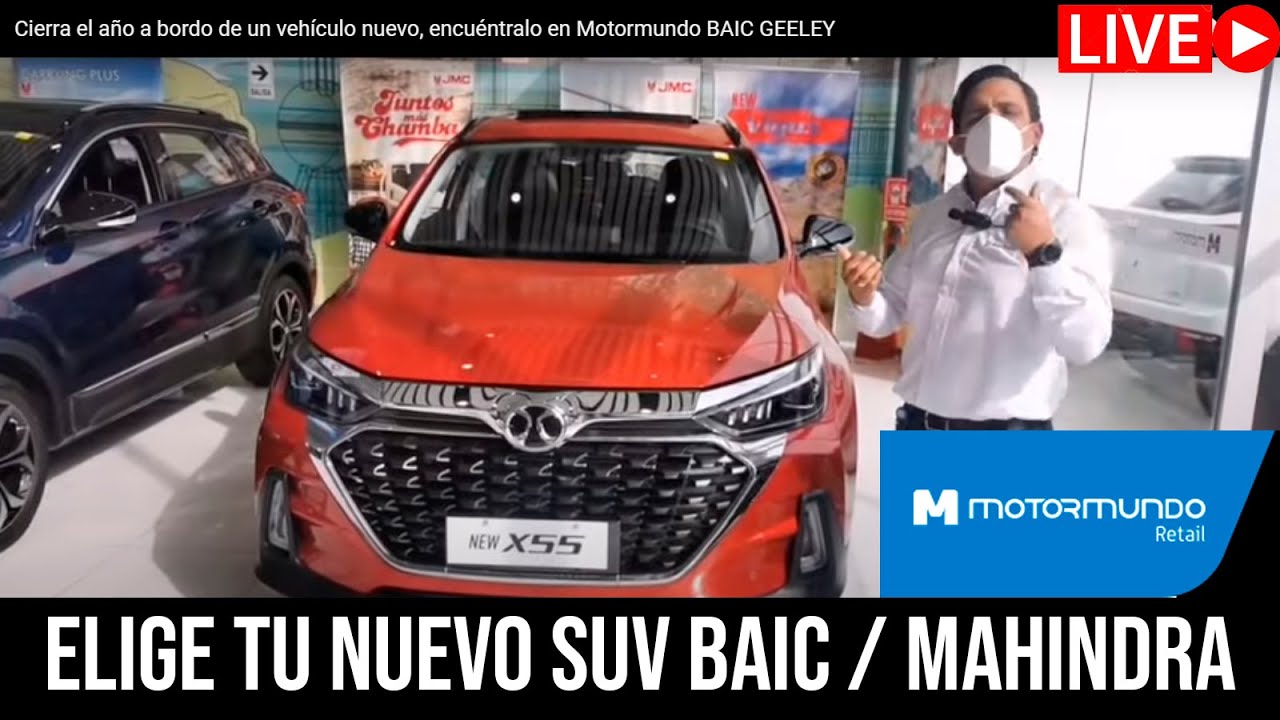 Cierra el año a bordo de un vehículo nuevo, encuéntralo en Motormundo BAIC GEELEY