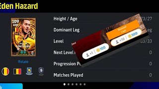 Lucky day first 500 coins spin eden hazard 109 max Best training Max rating #efootball2026 #pes