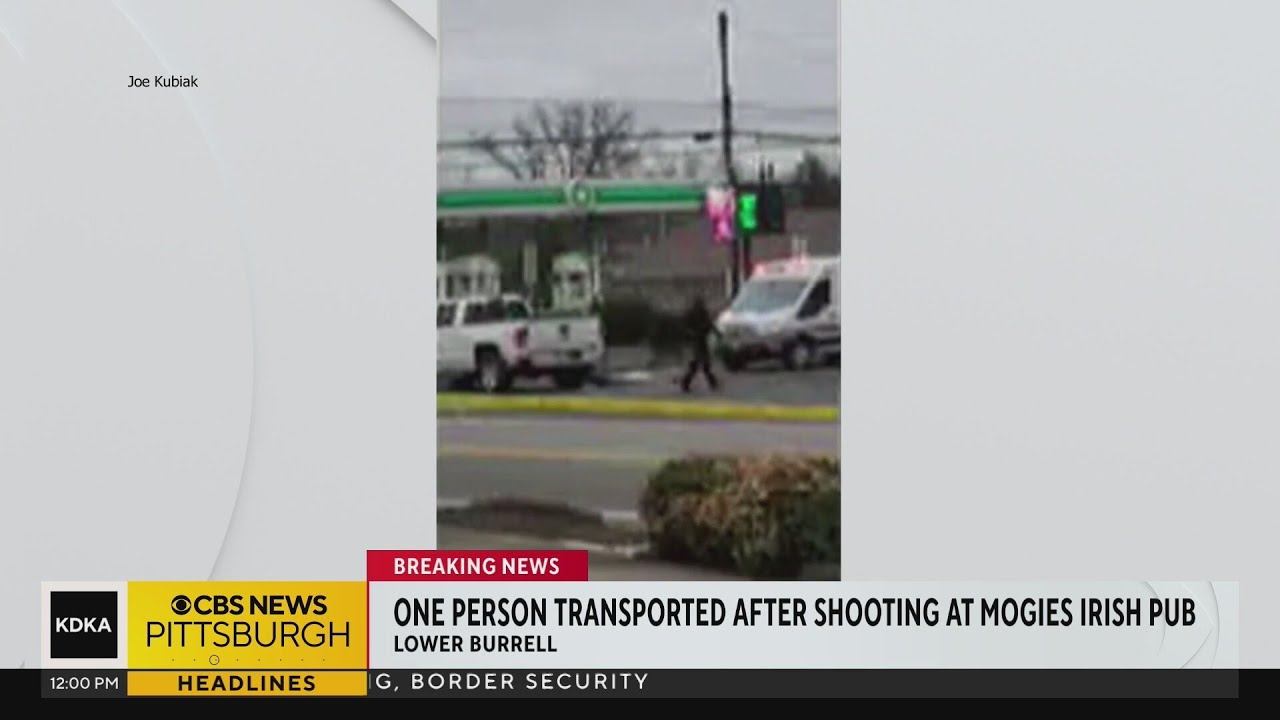 One person hospitalized after Lower Burrell shooting - YouTube