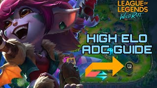 WILD RIFT TRISTANA GUIDE | ULTIMATE GUIDE FOR ADC's FOR EVERYONE #tristana