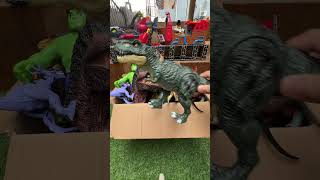 Hunting Juric World Dinosaur Toy Asmr Review