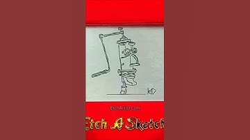 Fender Pinwheeler from Robots #fenderpinwheeler #robot #robinwilliams #etchasketch #etchartist