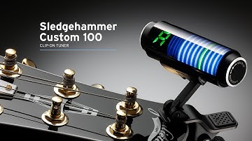 KORG Sledgehammer Custom 100: Ultra-high-precision clip-type tuner