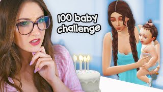 BIRTHDAYS AND MAKEOVERS 🍼 100 Baby Challenge #10 (The Sims 4)