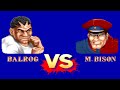 Balrog Vs M Bison Hardest All Street Fighter II Champion Edition Balrog Vs M Bison Hardest All Street Fighter II Champion Edition