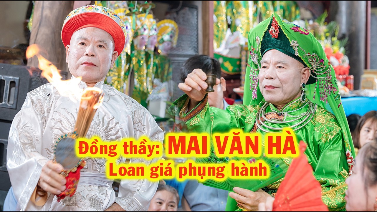 ĐỒNG THẦY MAI VĂN HÀ LOAN GIÁ TẠI ĐỀN HƯƠNG KHÊ XÃ PHƯƠNG ĐỊNH CŨ(XUÂN 2026)