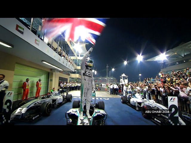 Lewis Hamilton's Second World Title | 2014 Abu Dhabi Grand Prix