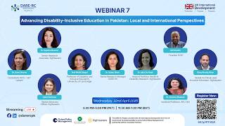 Webinar7 Advancing Disability Inclusive Education