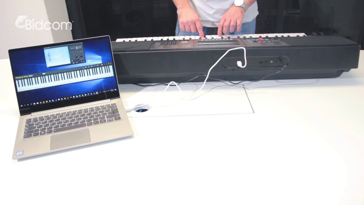 Cómo conectar vía PC el teclado musical Gadnic Órgano Piano T06 61