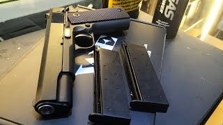 Best for Newbie Player WE 1911 Classic semi automatic quick video testing Unit of Sir Shoichi